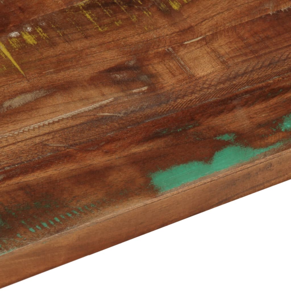 Table Top 110x60x3.8 cm Rectangular Solid Wood Reclaimed
