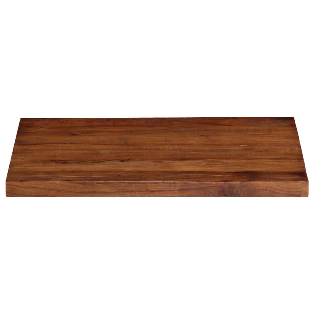 Table Top 70x60x2.5 cm Rectangular Solid Wood Reclaimed