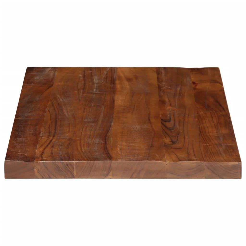 Table Top 70x60x2.5 cm Rectangular Solid Wood Reclaimed