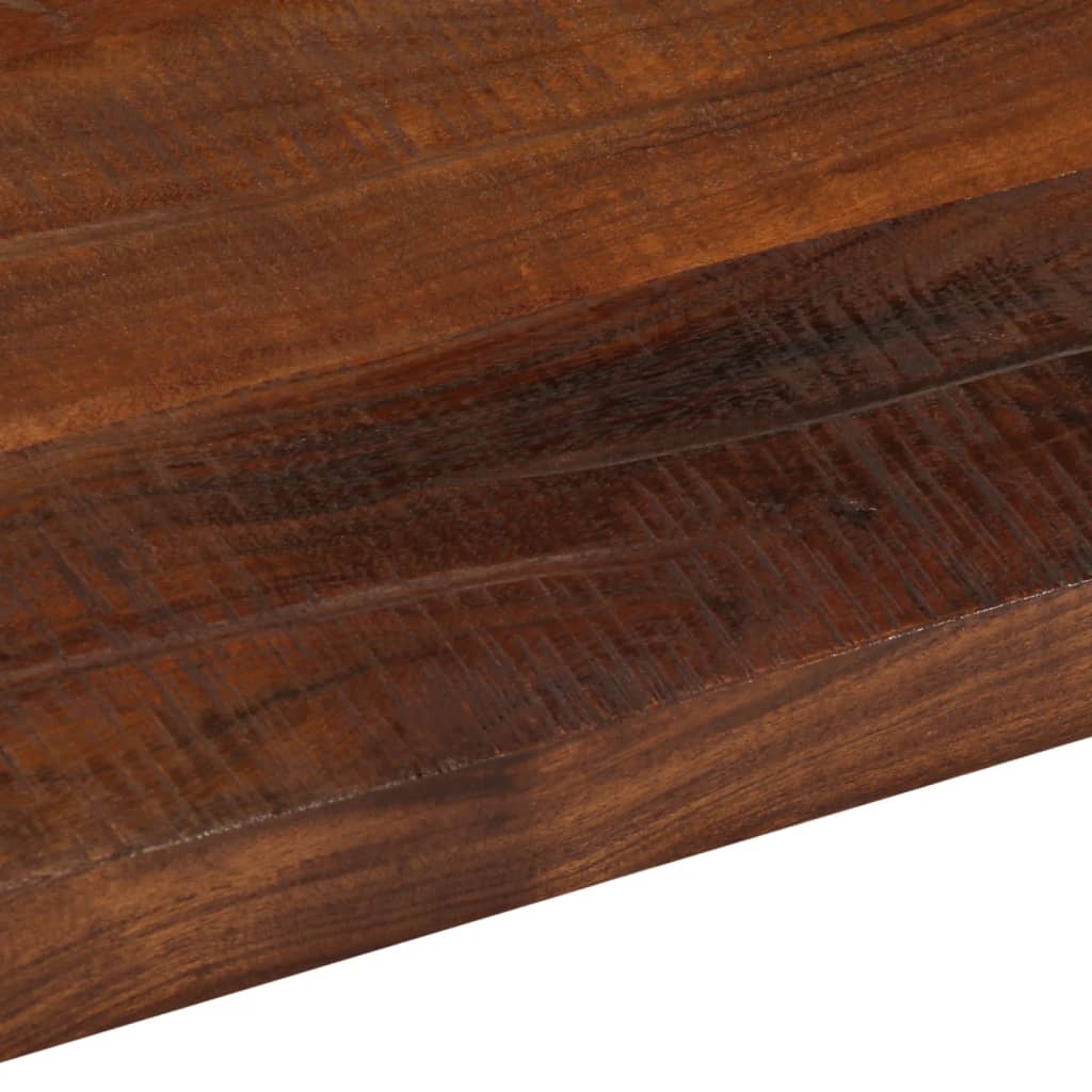 Table Top 80x80x2.5 cm Square Solid Wood Reclaimed