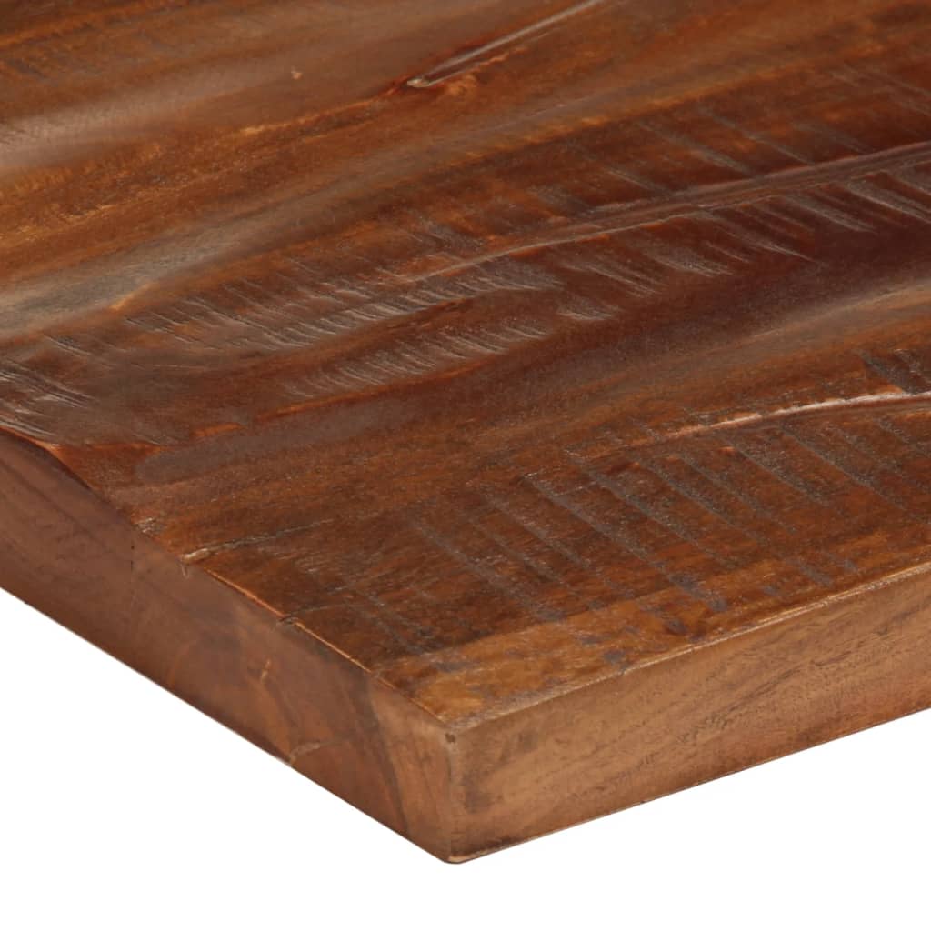 Table Top 60x50x3.8 cm Rectangular Solid Wood Reclaimed