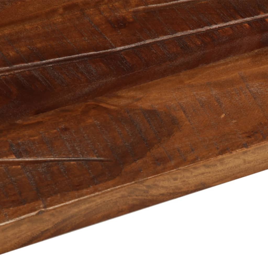 Table Top 60x50x3.8 cm Rectangular Solid Wood Reclaimed