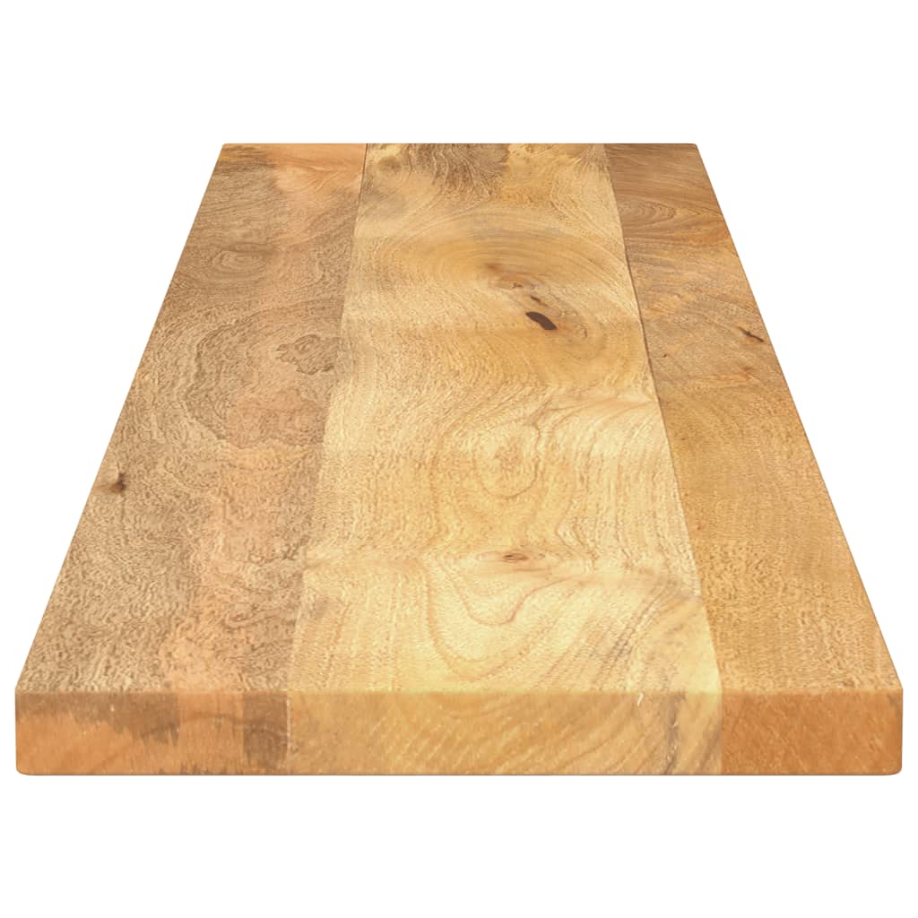 Table Top 140x20x2.5 cm Rectangular Solid Wood Mango
