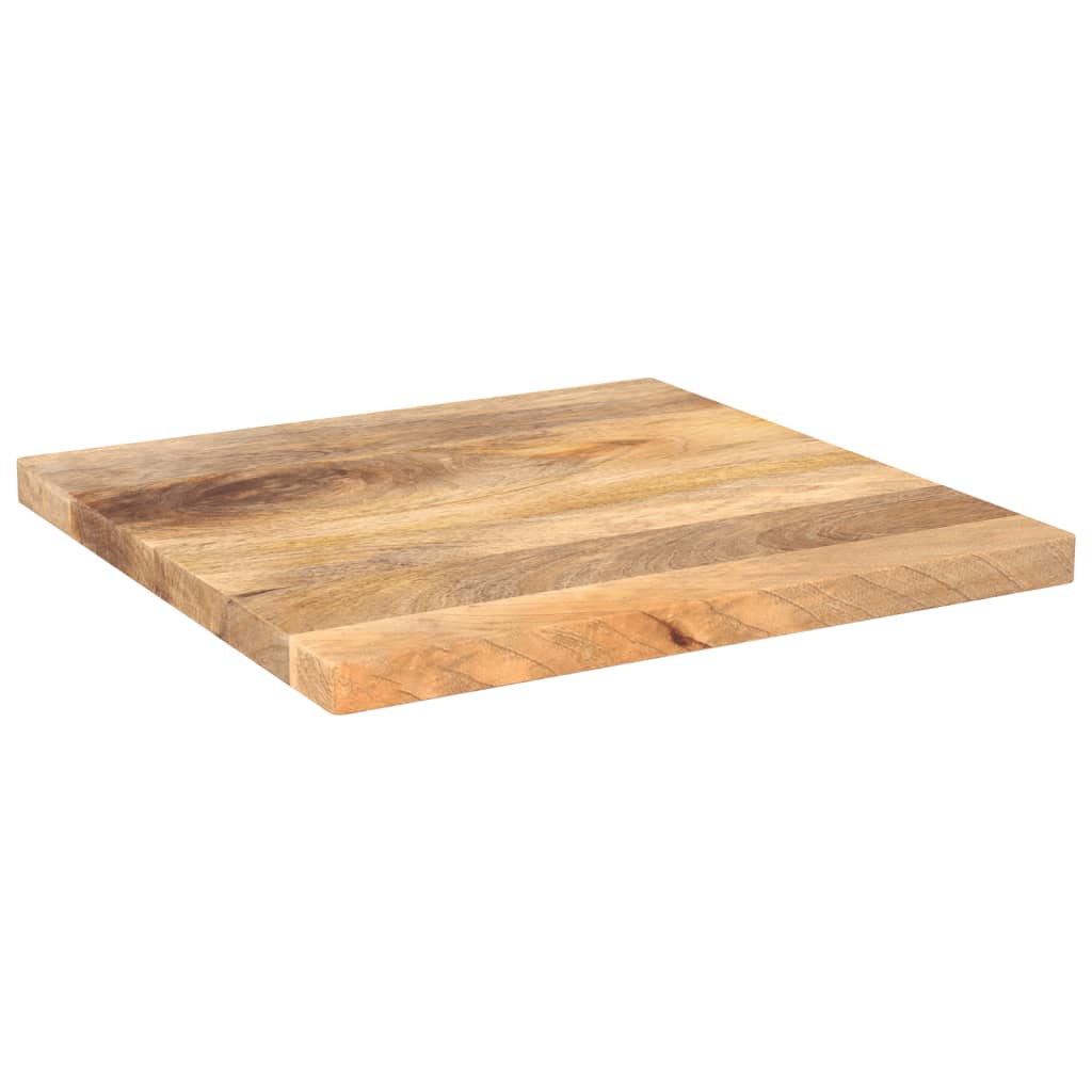 Table Top 40x40x2.5 cm Square Solid Wood Mango