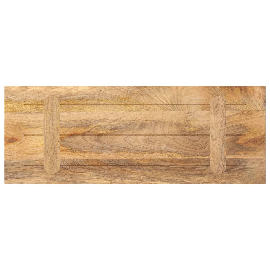 Table Top 90x40x2.5 cm Rectangular Solid Wood Mango