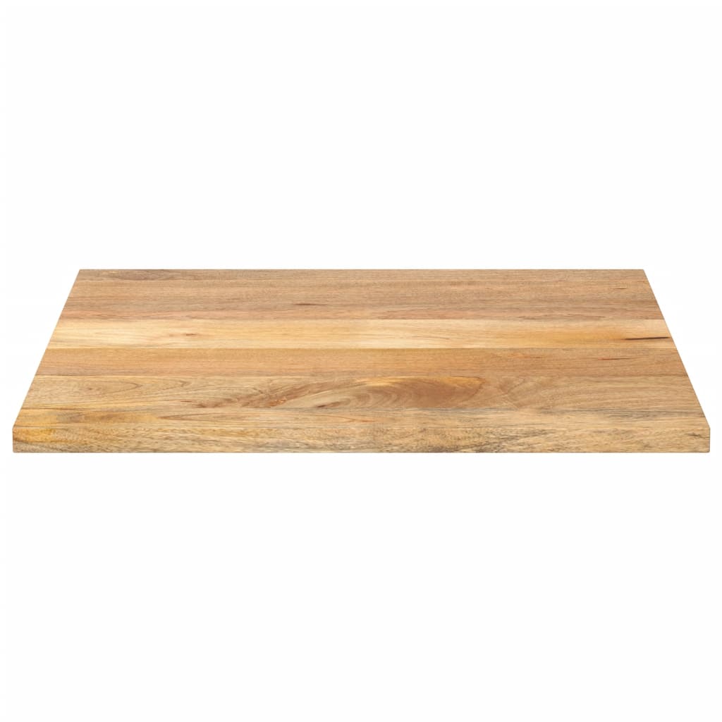 Solid Mango Wood Square Table Top, 70x70x2.5 cm