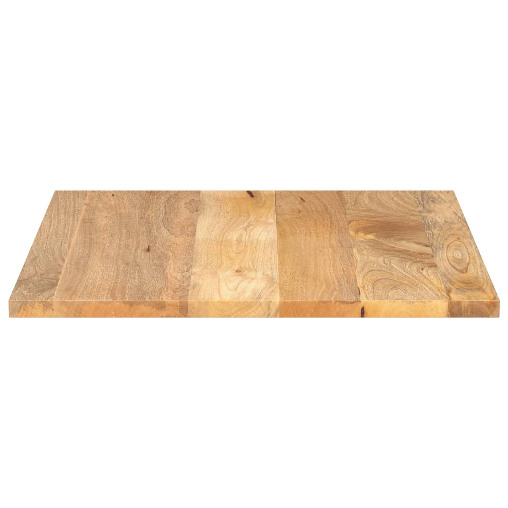 Solid Mango Wood Square Table Top, 70x70x2.5 cm