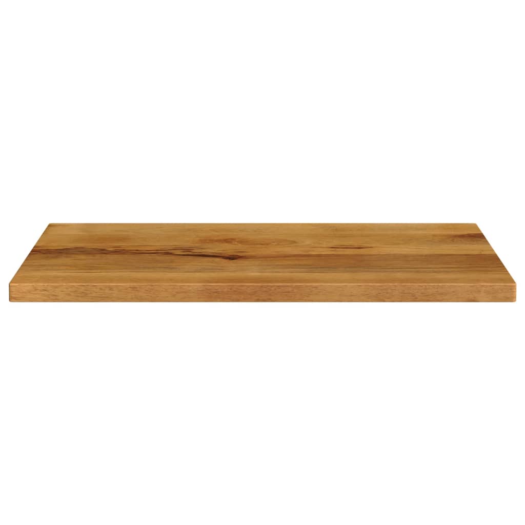 Solid Mango Wood Table Top, Rectangular, 70x50x2.5 cm