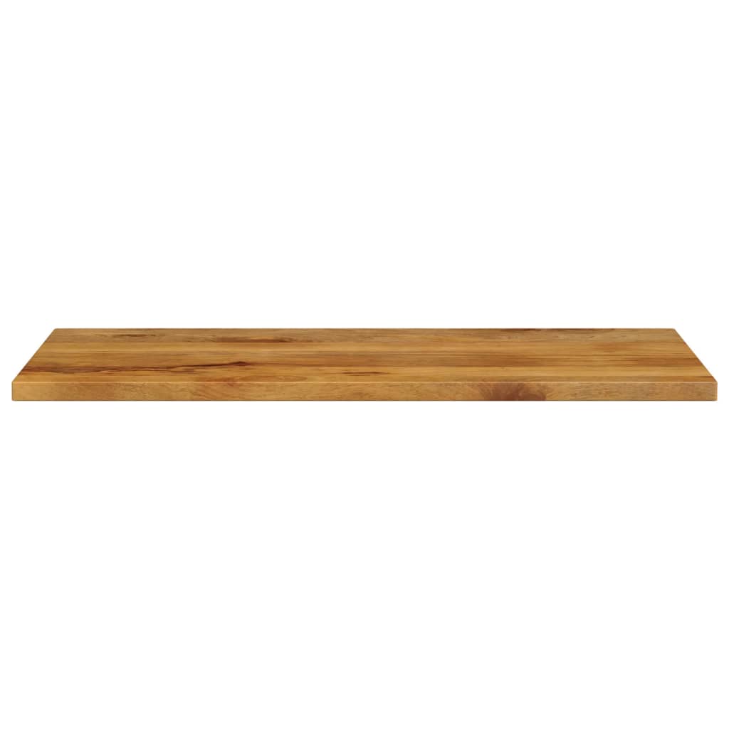 Solid Mango Wood Rectangular Table Top 100x50x3.8 cm