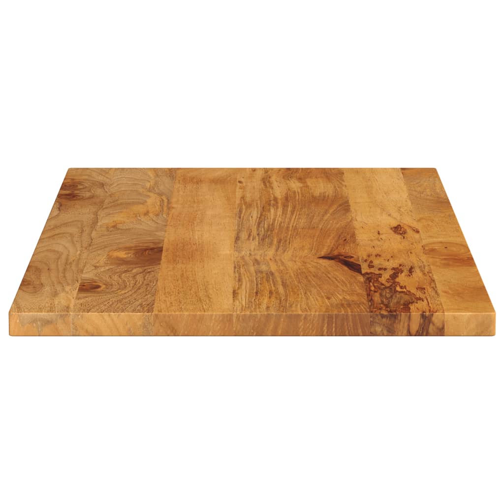 Solid Mango Wood Rectangular Table Top 100x50x3.8 cm
