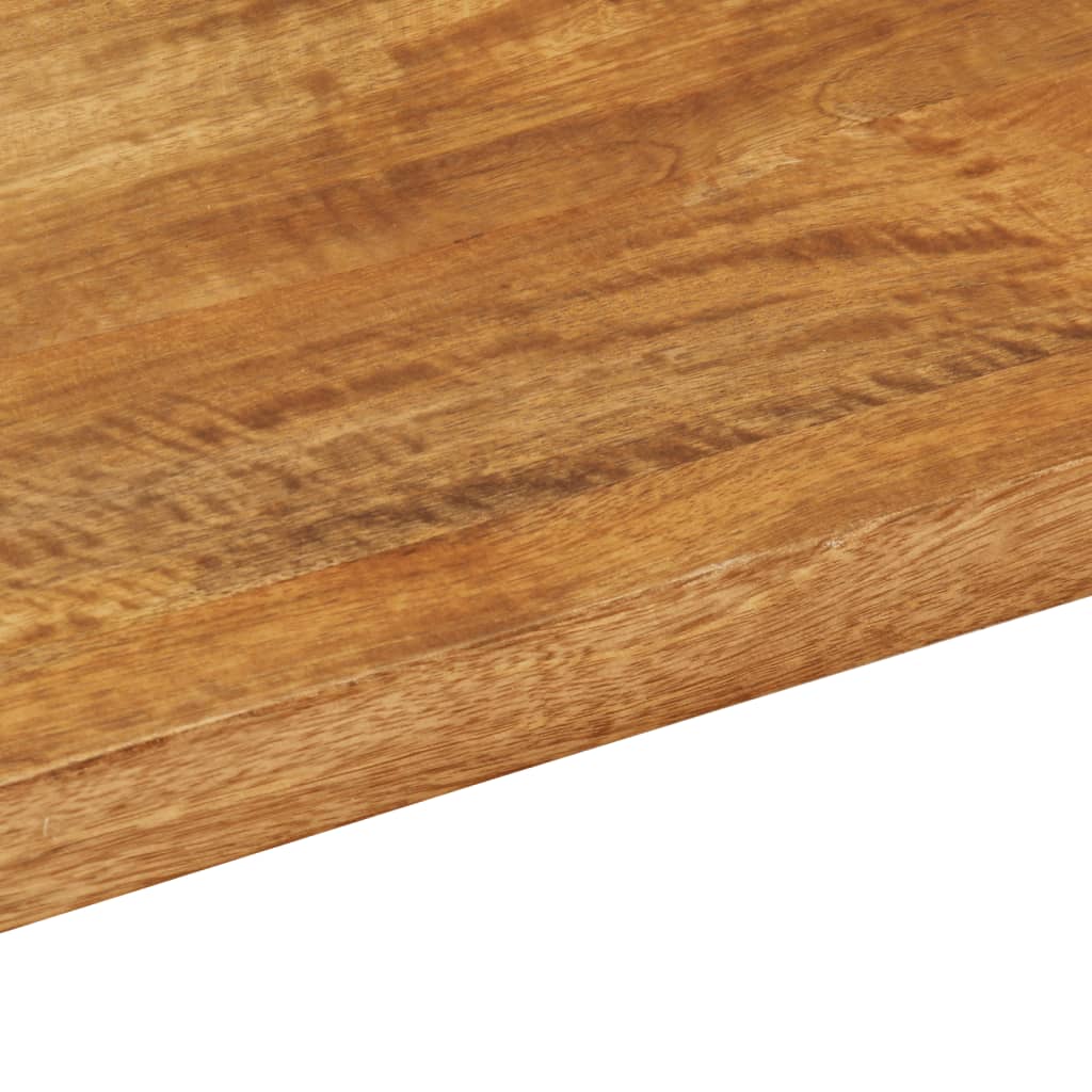 Solid Mango Wood Rectangular Table Top 100x50x3.8 cm
