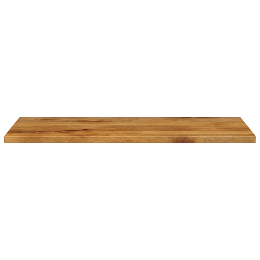Solid Mango Wood Table Top 120x50x3.8cm - Rectangular Elegance