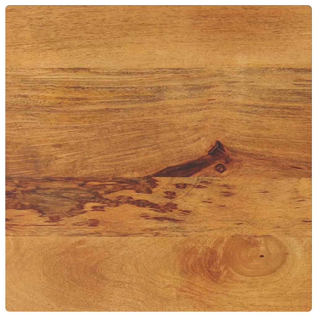 Square Mango Wood Table Top 60x60x3.8 cm - Solid & Stylish