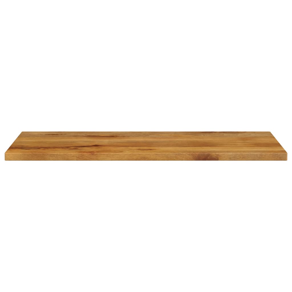 Solid Mango Wood Rectangular Table Top, 100x60 cm
