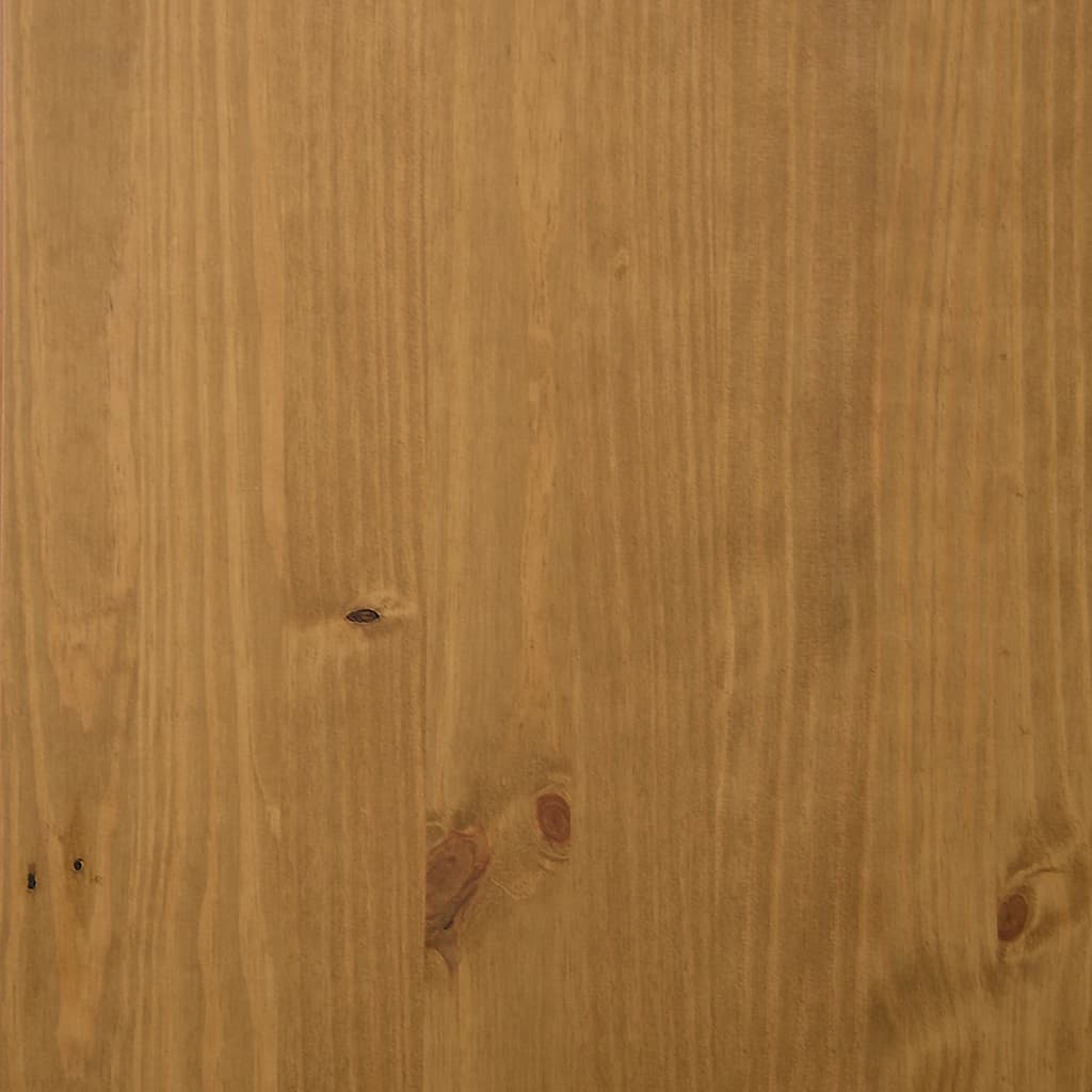Bedside Cabinet "FLAM" 40x35x80 cm Solid Wood Pine