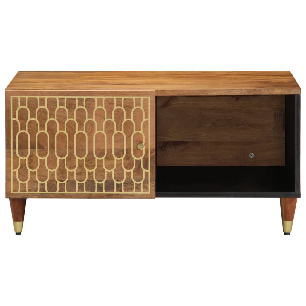 Coffee Table 80x50x40 cm Solid Wood Mango