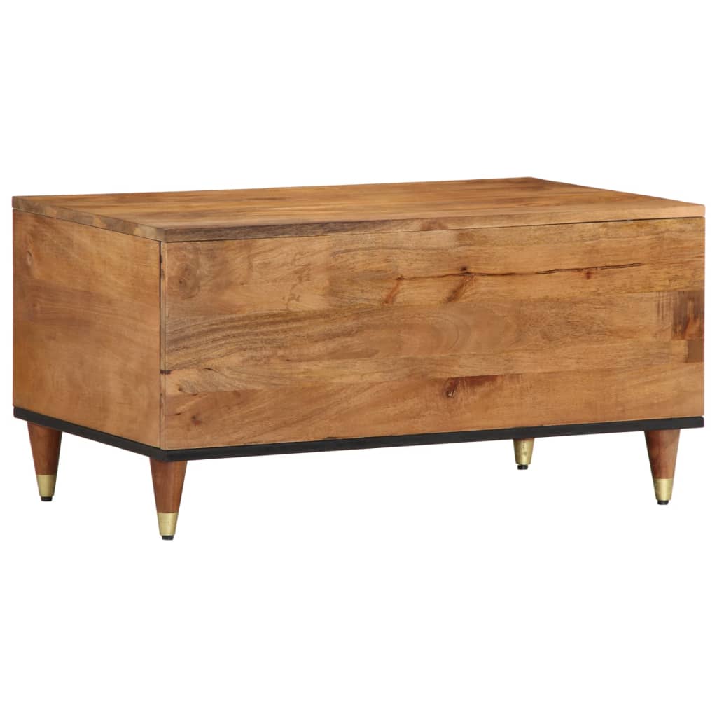 Coffee Table 80x50x40 cm Solid Wood Mango