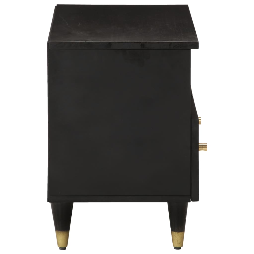 TV Cabinet 70x33x46 cm Solid Wood Mango