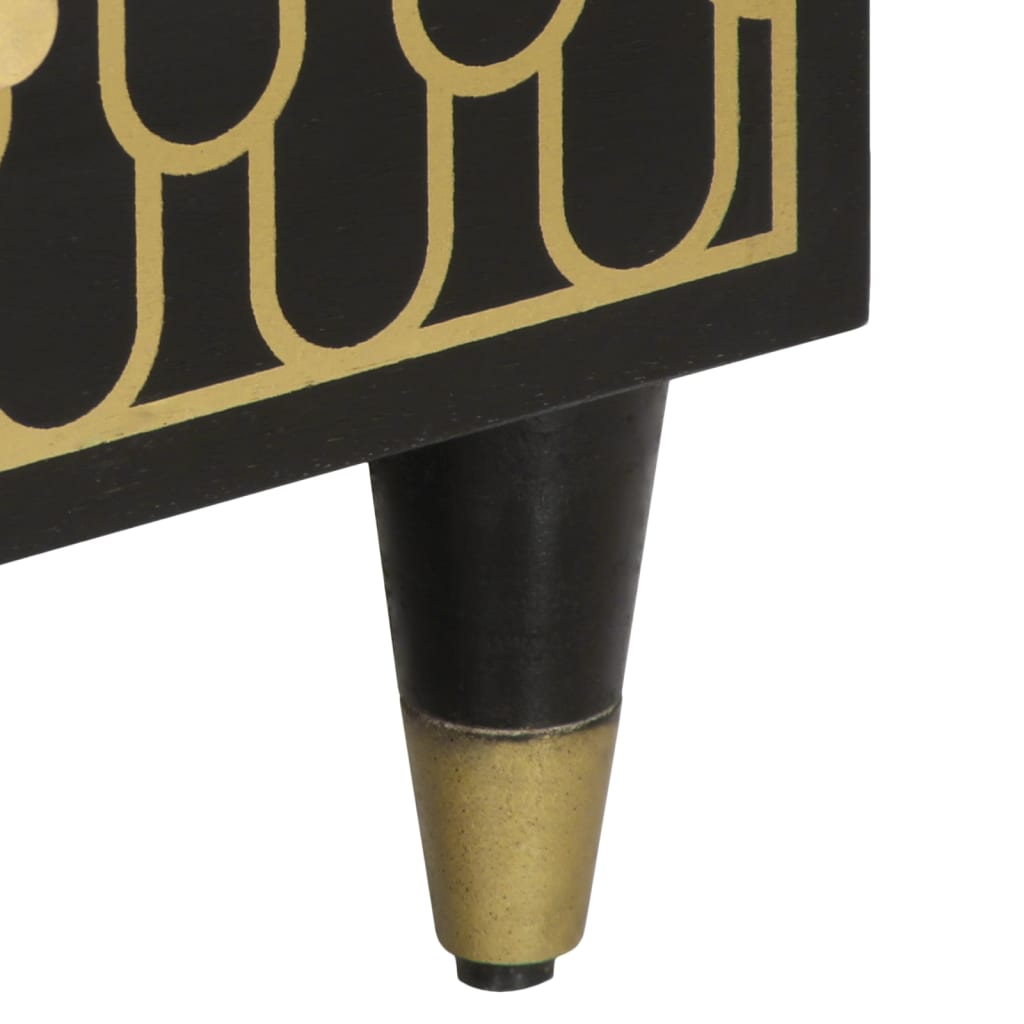 TV Cabinet 70x33x46 cm Solid Wood Mango