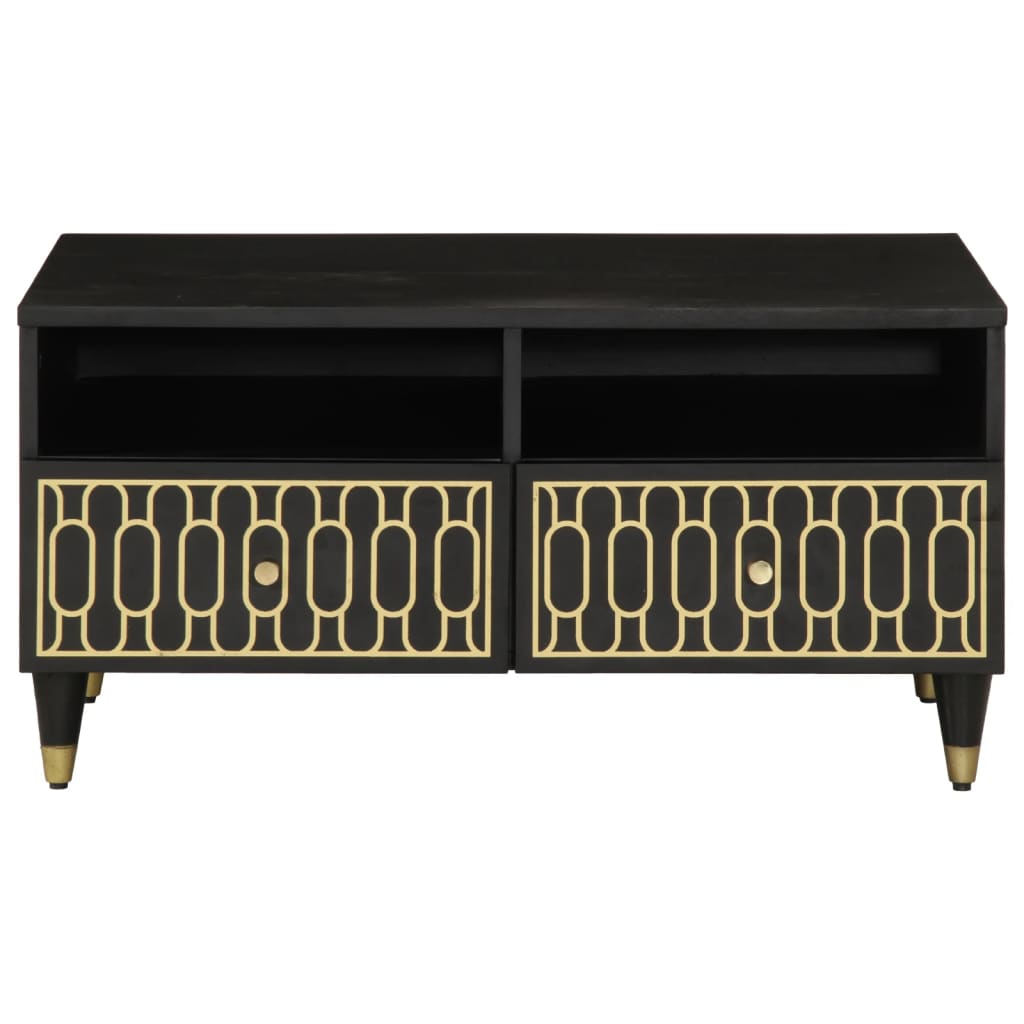 Coffee Table 80x54x40 cm Solid Wood Mango