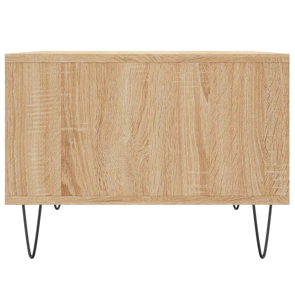 Coffee Table Sonoma Oak 60x50x36.5 cm Engineered Wood