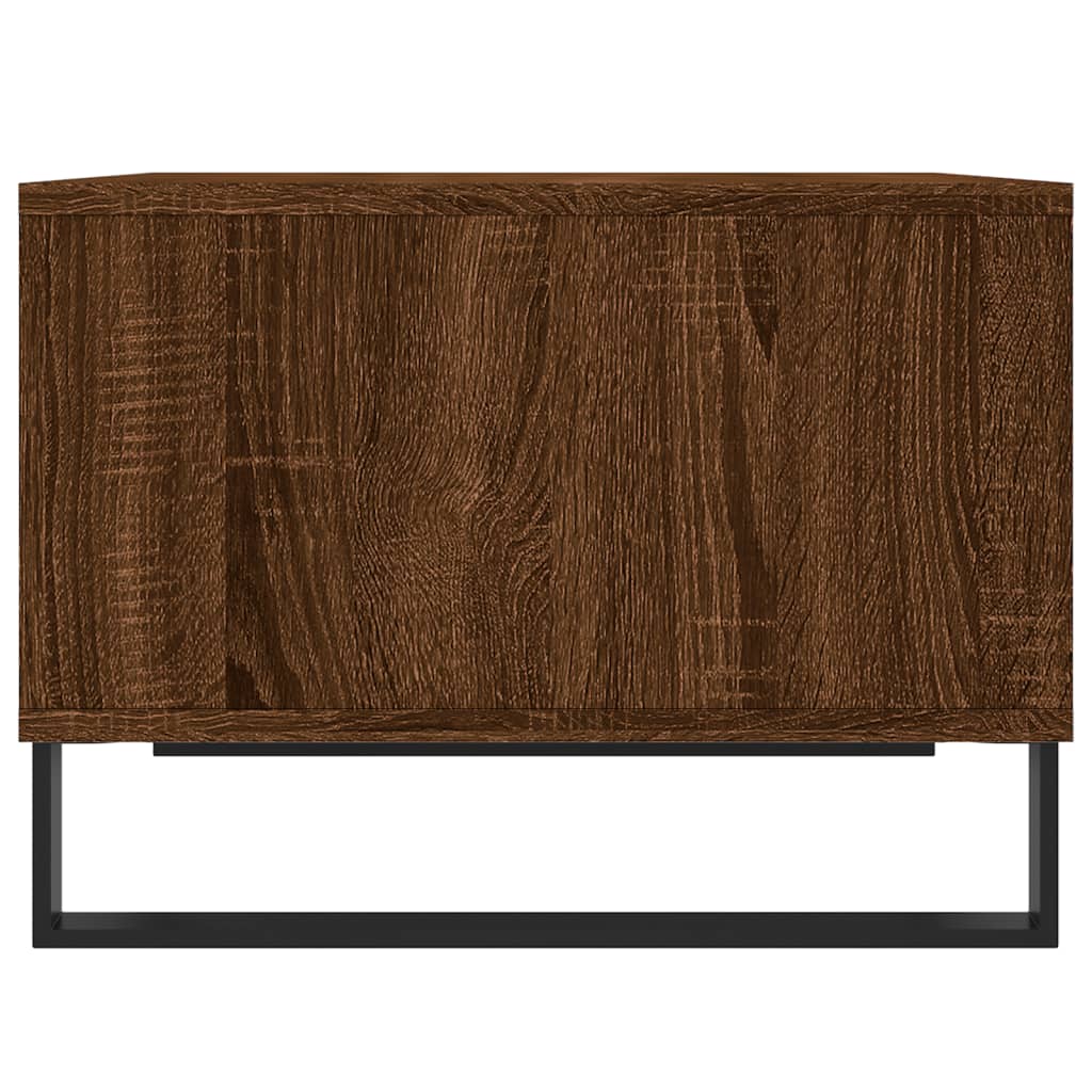 Coffee Table Brown Oak 60x50x36.5 cm Engineered Wood