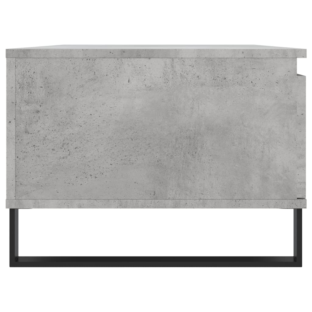 Coffee Table Concrete Grey 90x50x36.5 cm Engineered Wood