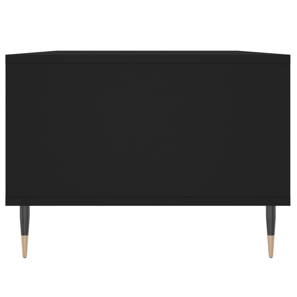 Coffee Table Black 90x50x36.5 cm Engineered Wood