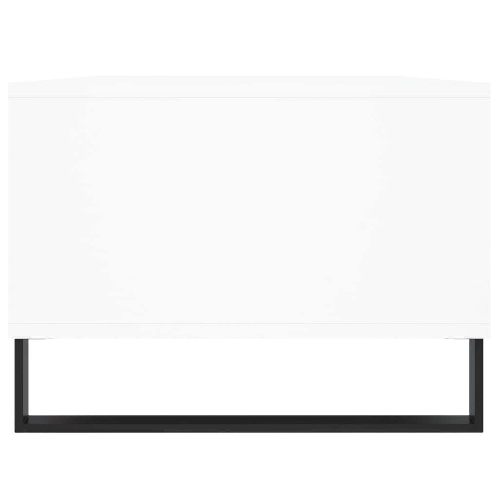 Coffee Table White 90x50x36.5 cm Engineered Wood