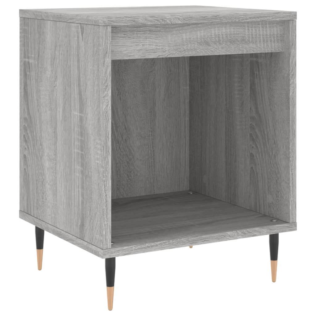 Grey Sonoma Bedside Cabinets 2 pcs - 40x35x50 cm, Engineered Wood