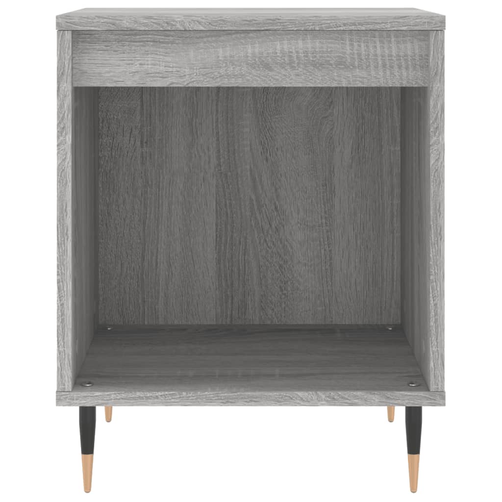 Grey Sonoma Bedside Cabinets 2 pcs - 40x35x50 cm, Engineered Wood