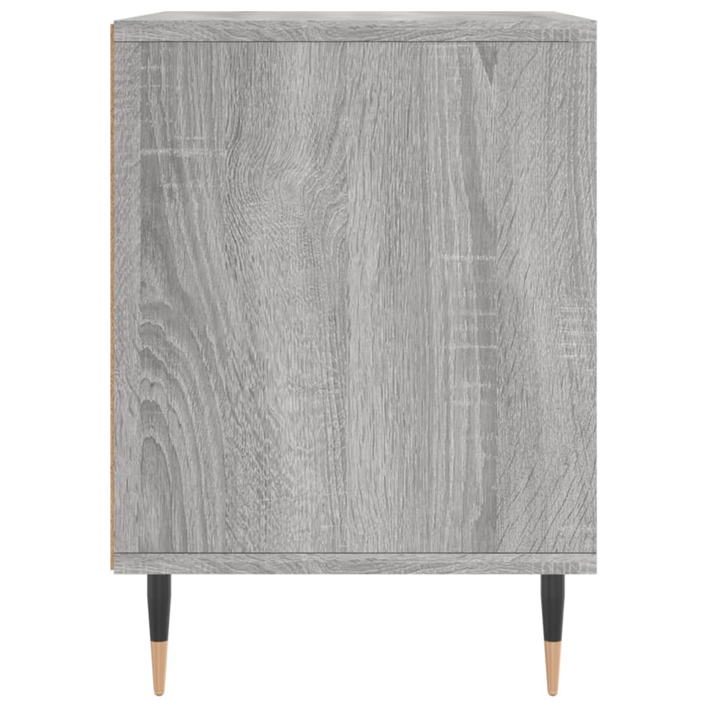 Grey Sonoma Bedside Cabinets 2 pcs - 40x35x50 cm, Engineered Wood