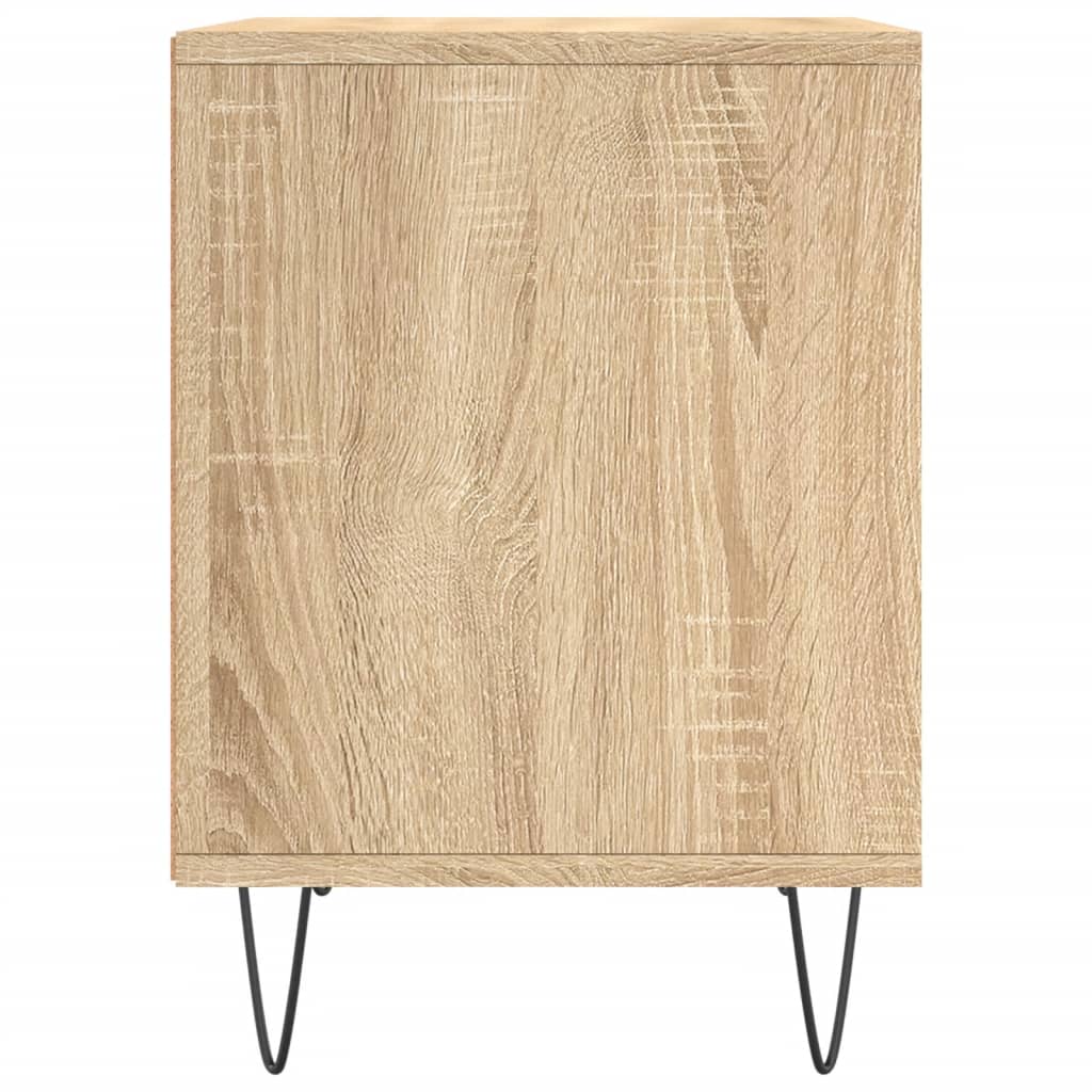 Sonoma Oak Bedside Cabinets Set, 40x35x50 cm - Engineered Wood