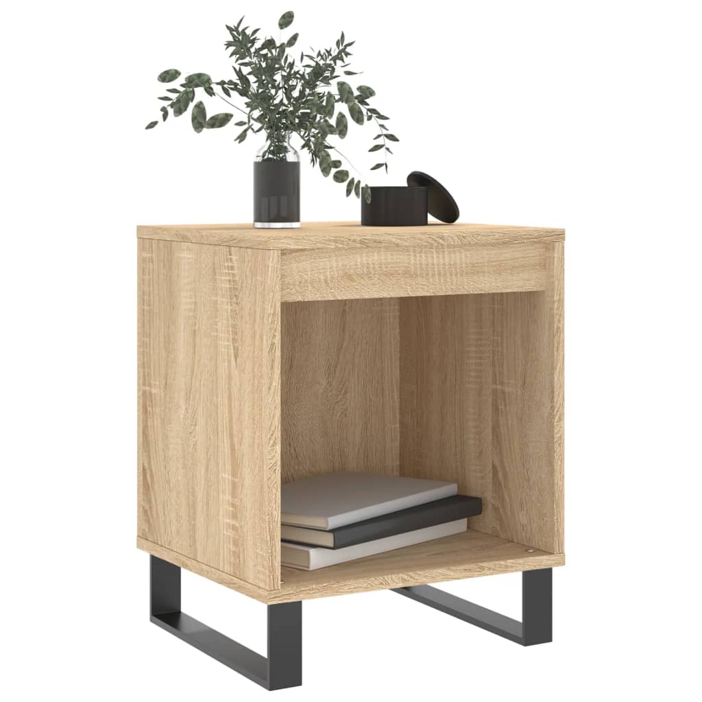 Sonoma Oak Bedside Cabinets 2 pcs - Engineered Wood, 40x35x50 cm