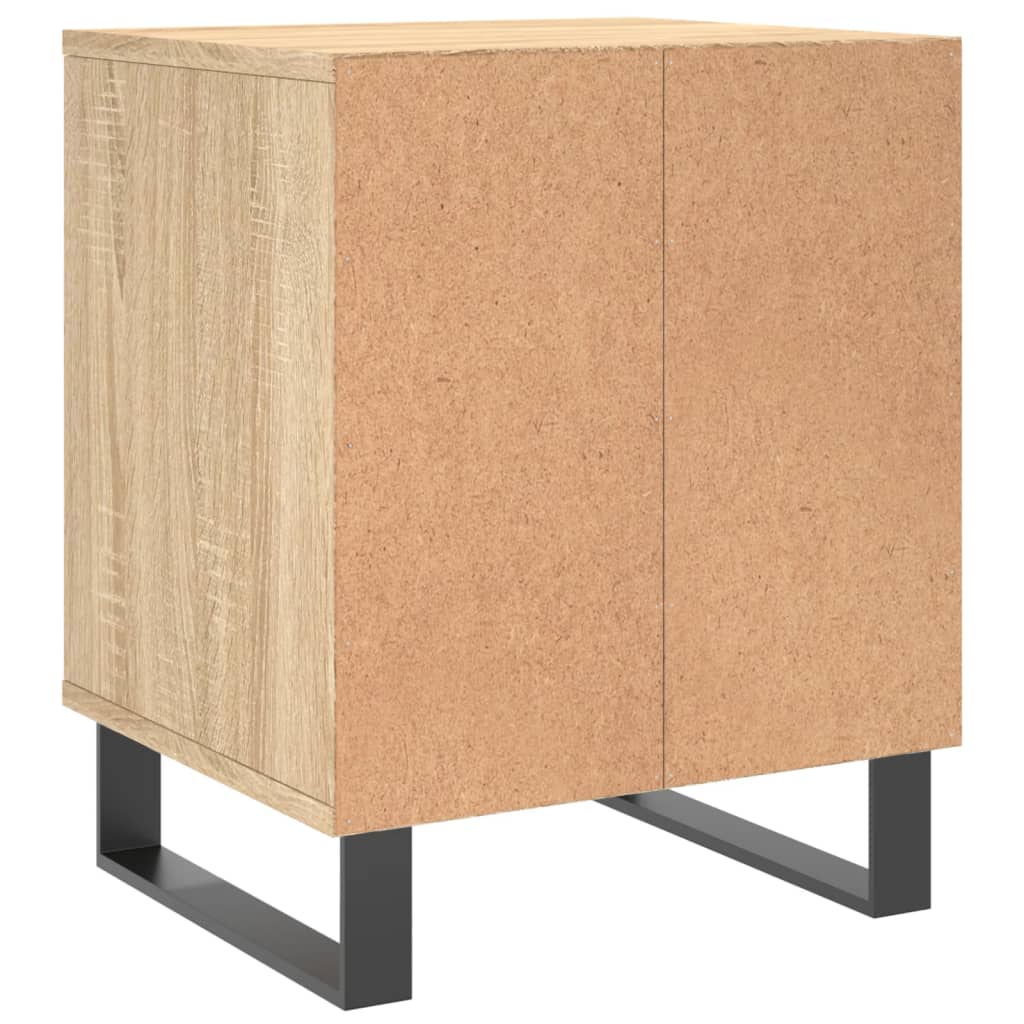 Sonoma Oak Bedside Cabinets 2 pcs - Engineered Wood, 40x35x50 cm