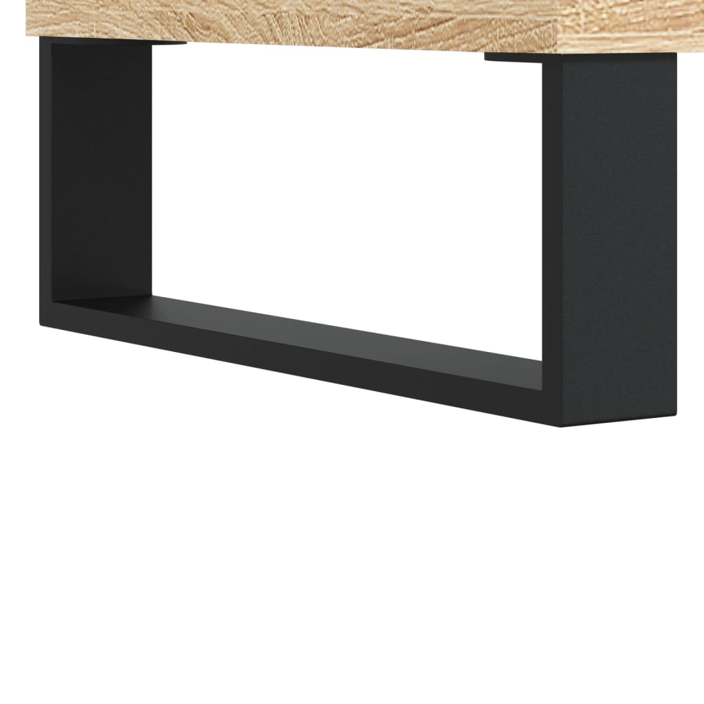 Sonoma Oak Bedside Cabinets 2 pcs - Engineered Wood, 40x35x50 cm