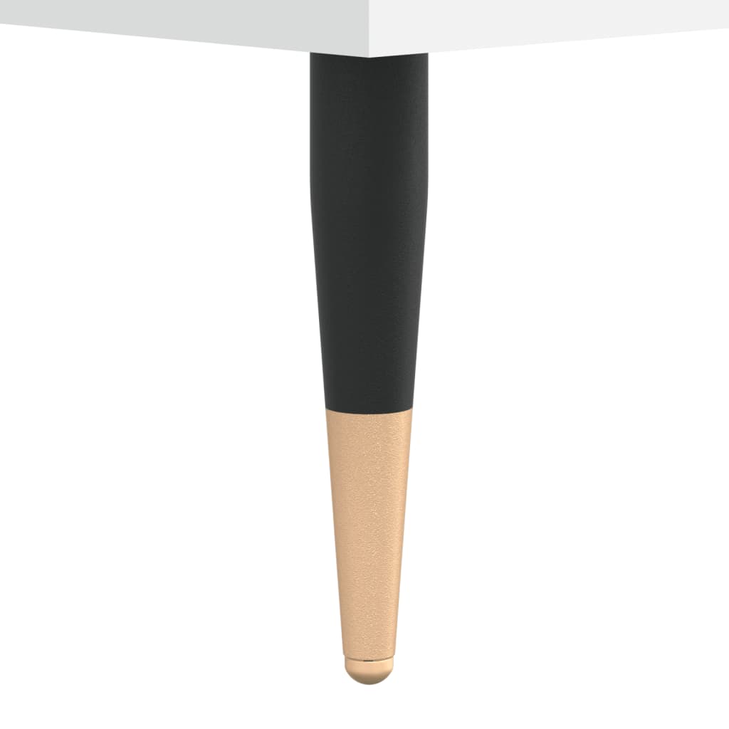 Coffee Table White 50x46x50 cm Engineered Wood