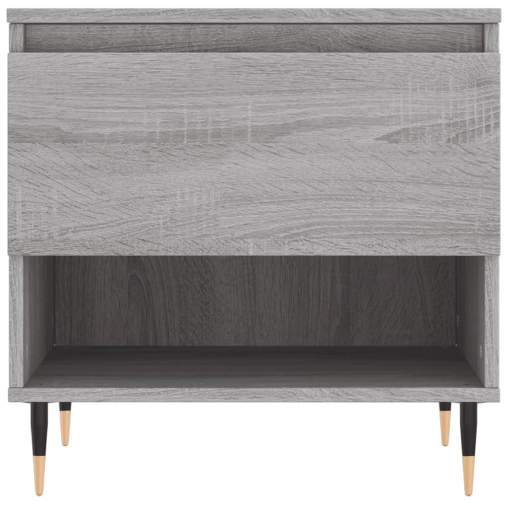 Coffee Table Grey Sonoma 50x46x50 cm Engineered Wood