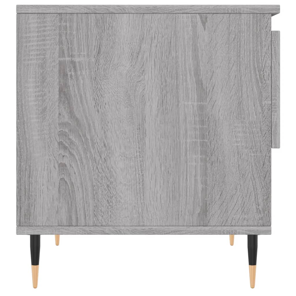 Coffee Table Grey Sonoma 50x46x50 cm Engineered Wood