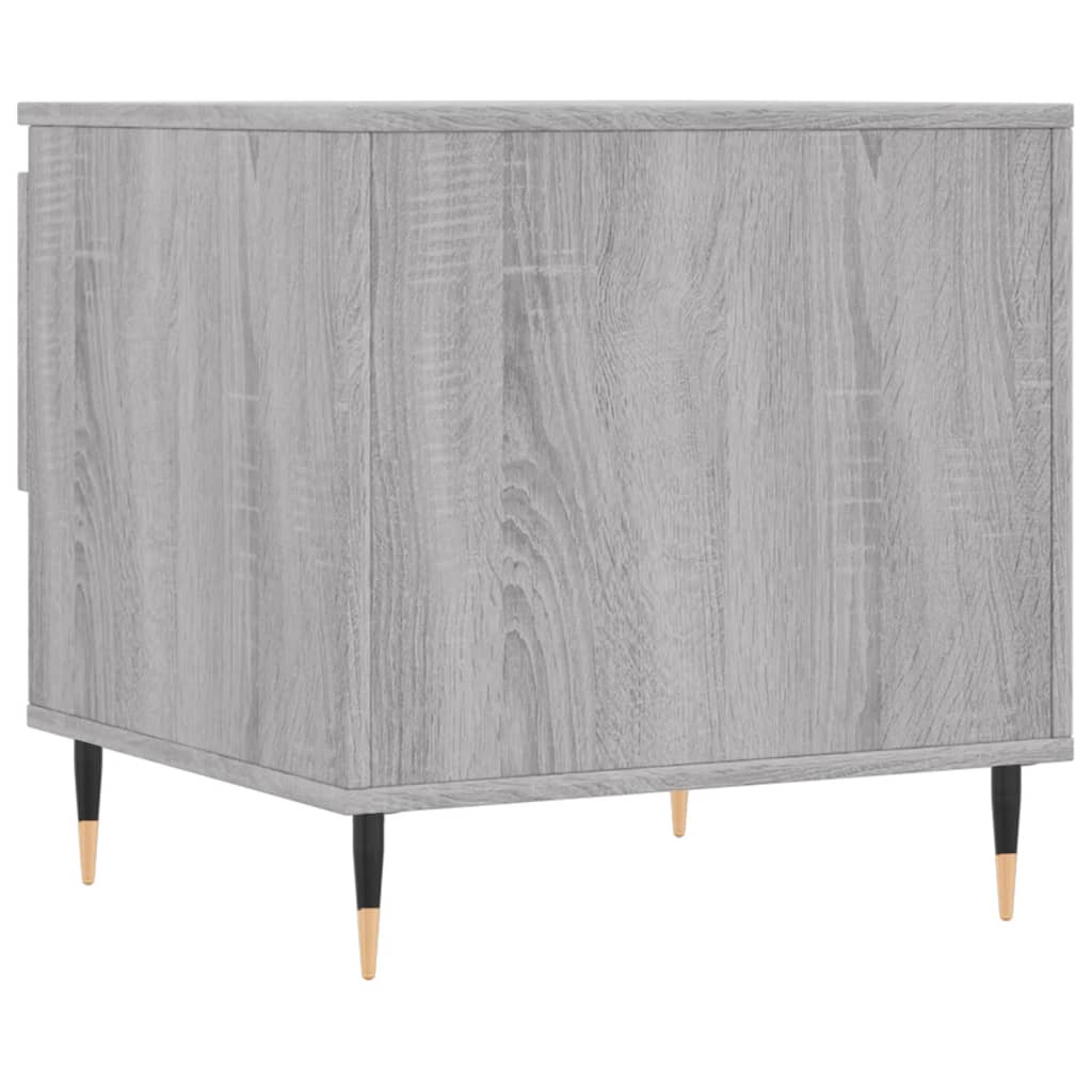 Coffee Table Grey Sonoma 50x46x50 cm Engineered Wood