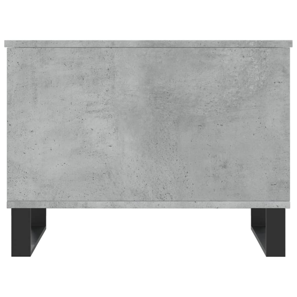 Coffee Table Concrete Grey 60x44.5x45 cm Engineered Wood
