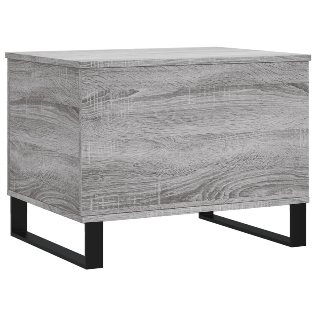 Coffee Table Grey Sonoma 60x44.5x45 cm Engineered Wood