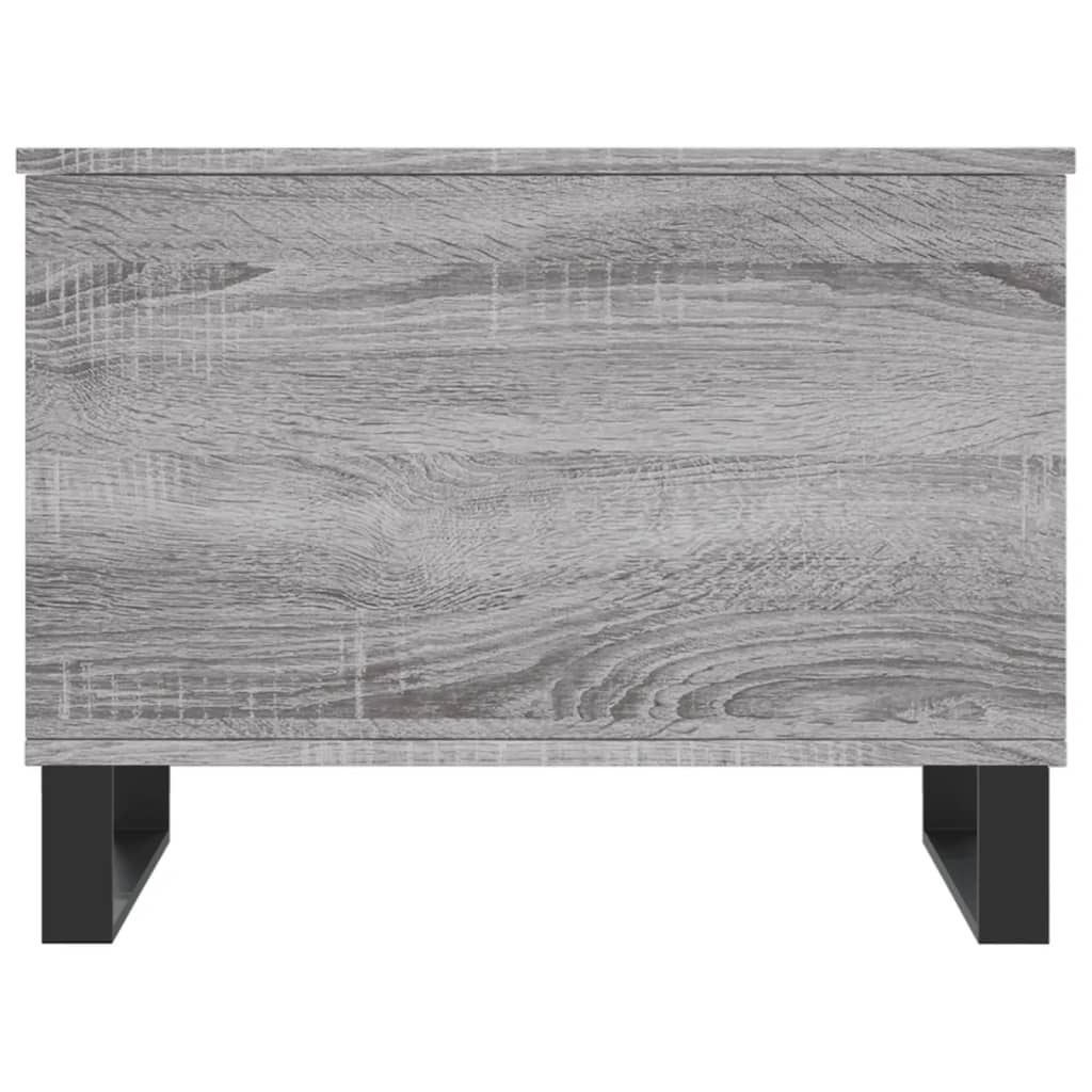 Coffee Table Grey Sonoma 60x44.5x45 cm Engineered Wood