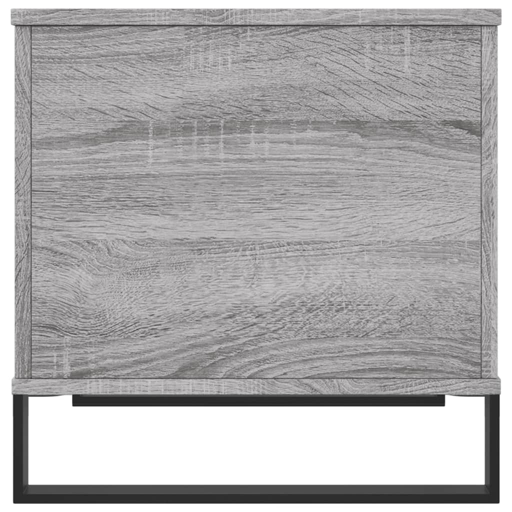 Coffee Table Grey Sonoma 60x44.5x45 cm Engineered Wood