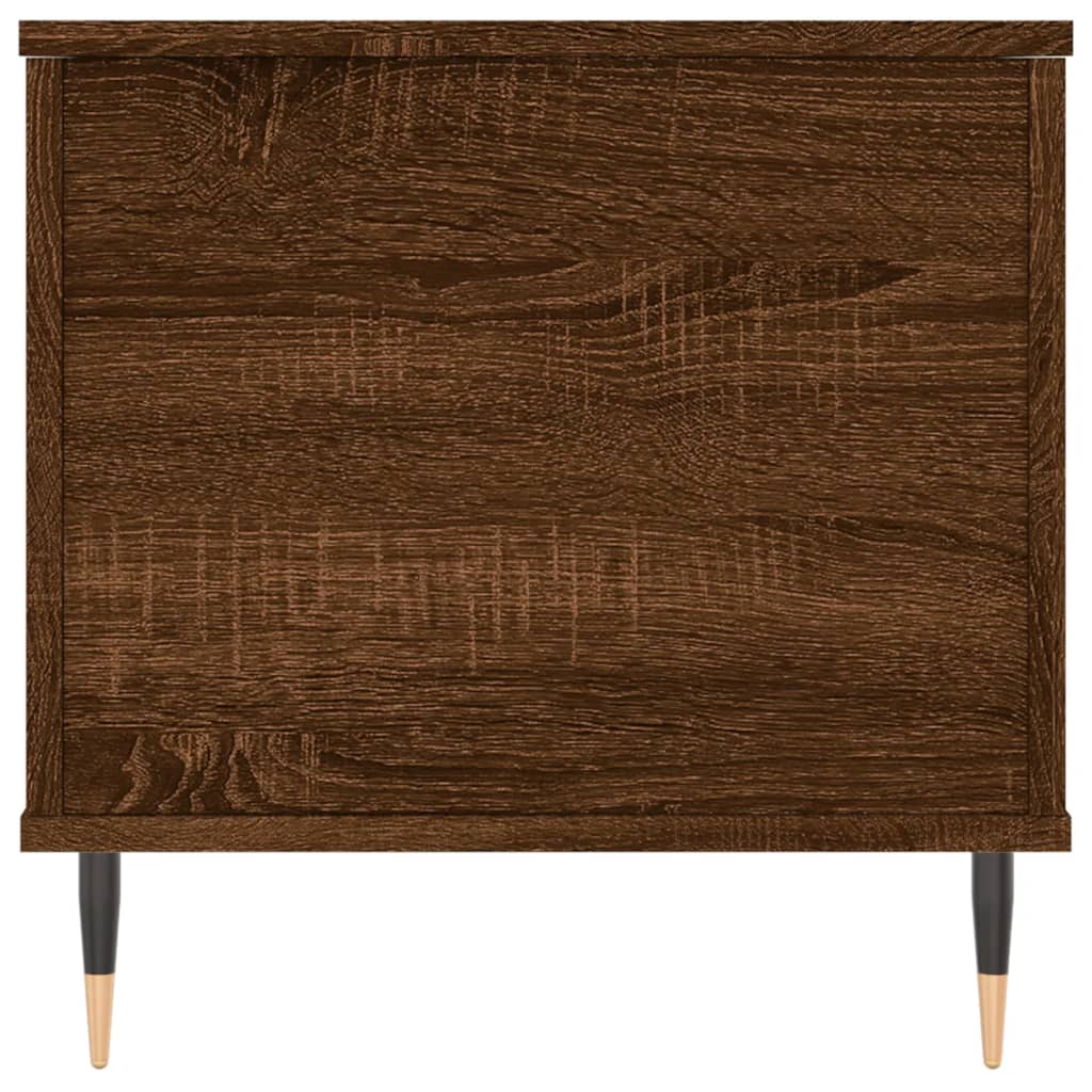 Coffee Table Brown Oak 90x44.5x45 cm Engineered Wood