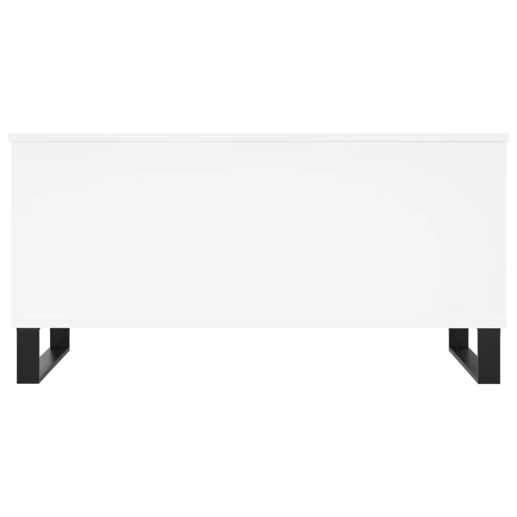 Coffee Table White 90x44.5x45 cm Engineered Wood