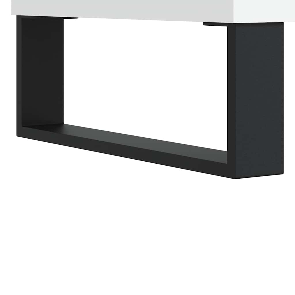 Coffee Table White 90x44.5x45 cm Engineered Wood