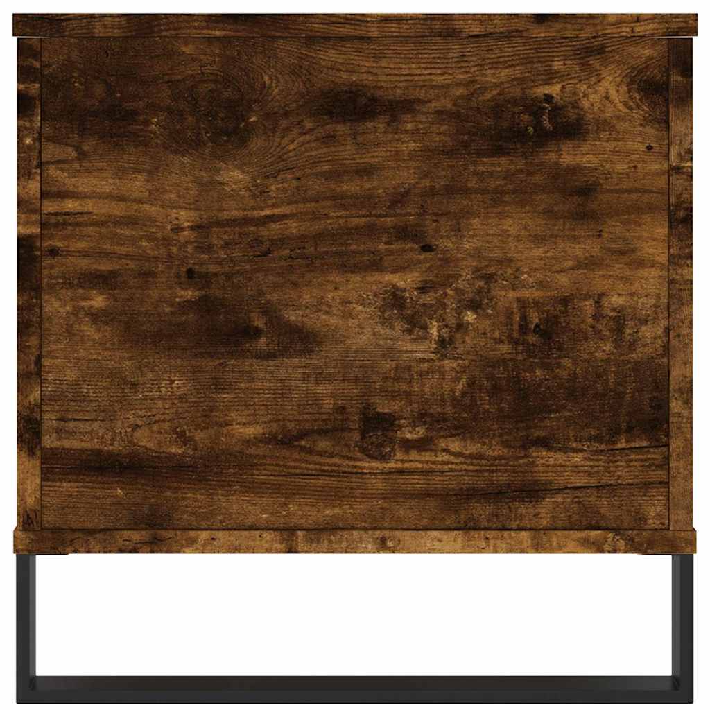 Coffee Table Smoked Oak 90x44.5x45 cm Engineered Wood