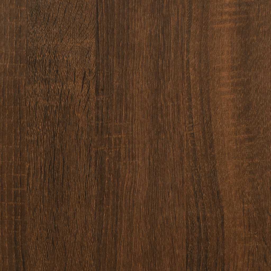 Coffee Table Brown Oak 90x44.5x45 cm Engineered Wood