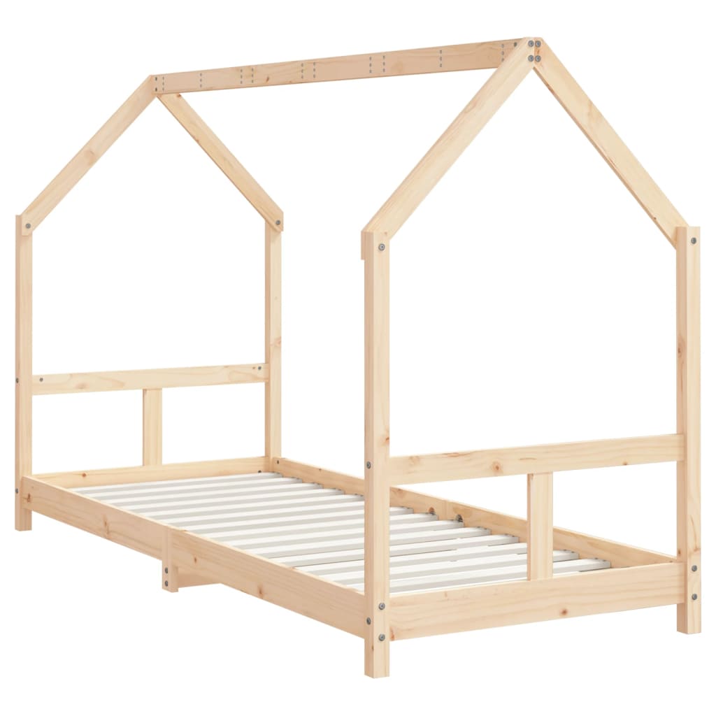 Solid Pine Kids Bed Frame 80x200 cm - Durable & Stylish